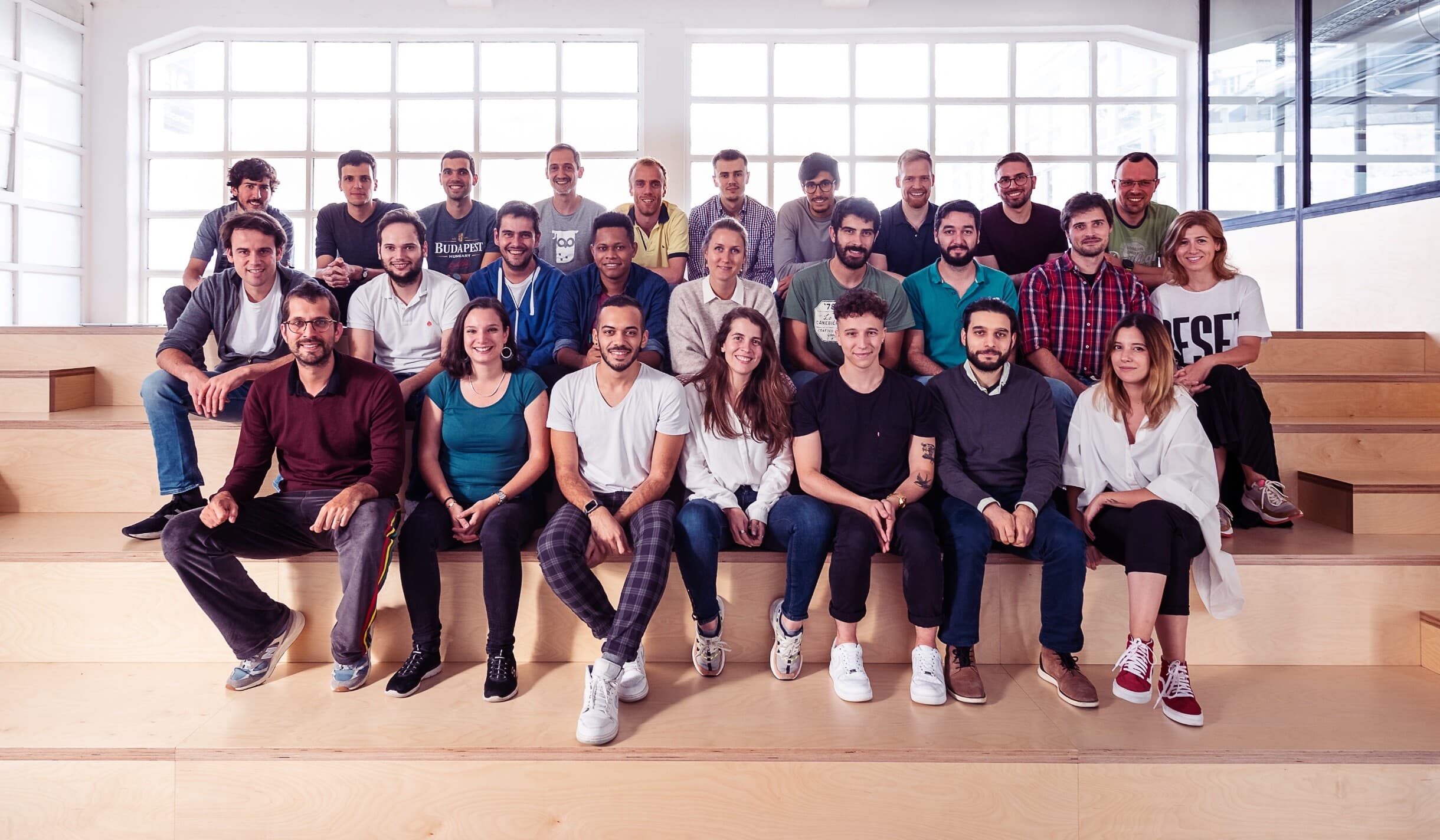 Equipa da Rows, startup incubada na UPTEC