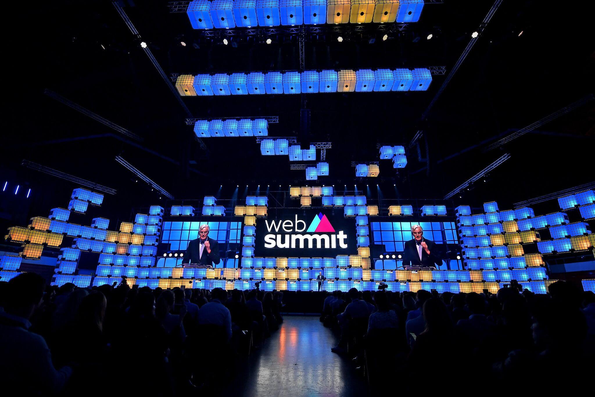 Web Summit stage
